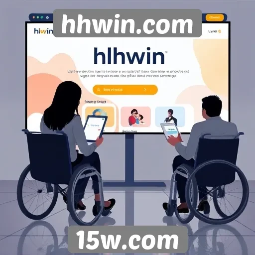 Acessibilidade e interface do hhwin.com